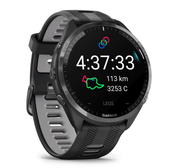 Фото Мультиспортивные часы Garmin ForeRunner 965 Carbon Gray