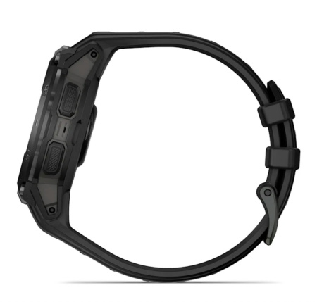 фотоМультиспортивные часы Garmin Instinct Crossover AMOLED Tactical Edition Black