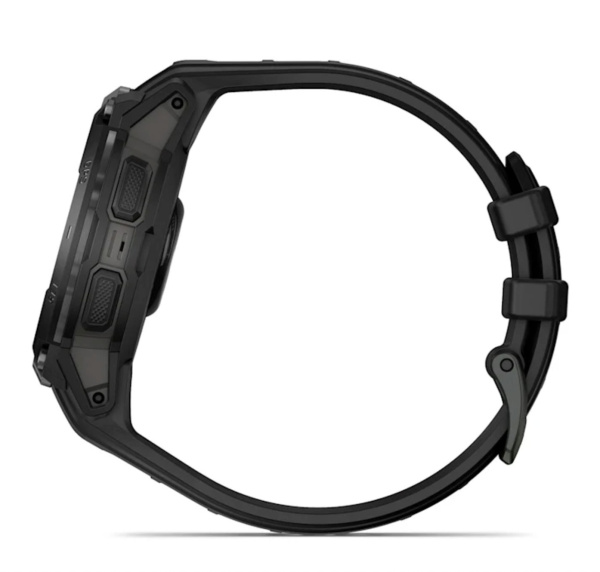фотоМультиспортивные часы Garmin Instinct Crossover AMOLED Tactical Edition Black