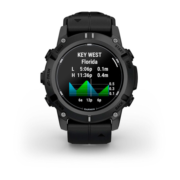 Мультиспортивные часы Garmin Descent G2 Black with Black Band