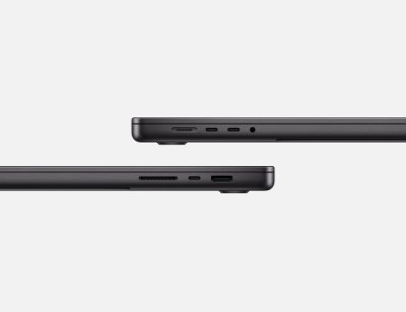 Фото Apple MacBook Pro 16" (M4 Max, 16C CPU, 40C GPU, 2024) 128ГБ, 1ТБ SSD, Space Black (космический черный)