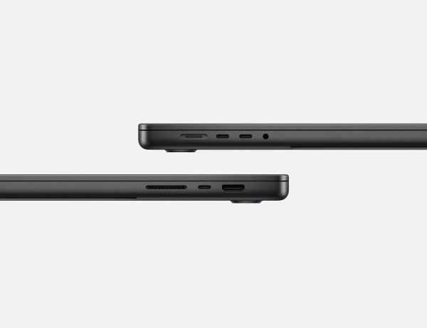 Фото Apple MacBook Pro 16" (M4 Pro, 14C CPU, 20C GPU, 2024) 24ГБ, 512ГБ SSD, Space Black (космический черный)