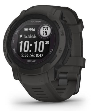 Мультиспортивные часы Garmin INSTINCT 2 Solar Graphite