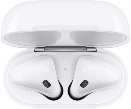 Наушники Apple AirPods 2 в зарядном футляре, белый