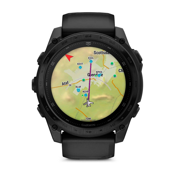 Мультиспортивные часы Garmin Tactix 8 Solar Sapphire Solver, 51mm