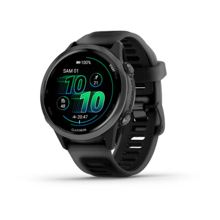 Фото Мультиспортивные часы Garmin ForeRunner 570 42mm Slate Gray Aluminum with Black Band