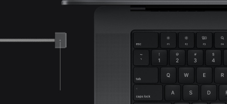 Фото Apple MacBook Pro 16" (M2 Max 12C CPU, 38C GPU, 2023) 32 ГБ, 1Tb SSD, Space Gray (серый космос)