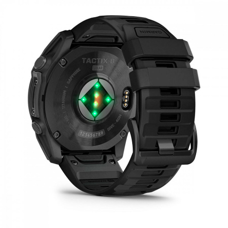 Мультиспортивные часы Garmin Tactix 8 Solar Sapphire Elite Applied Ballistics, 51mm