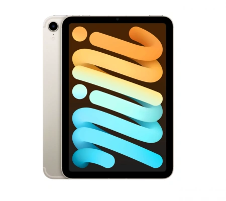 Планшет Apple iPad mini (2021) 64 Wi-Fi + Cellular (Сияющая звезда) MK8C3