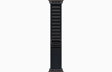 Apple Watch Ultra 3, 49mm, Black Titanium, Black  Alpine Loop M, MF0V4 