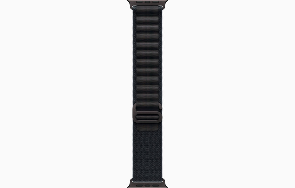 Apple Watch Ultra 3, 49mm, Black Titanium, Black  Alpine Loop M, MF0V4 