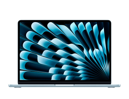 Apple MacBook Air 15" (M4, 10C CPU, 10C GPU, 2025), 24 ГБ, 512 ГБ SSD, Sky Blue (небесно-голубой)