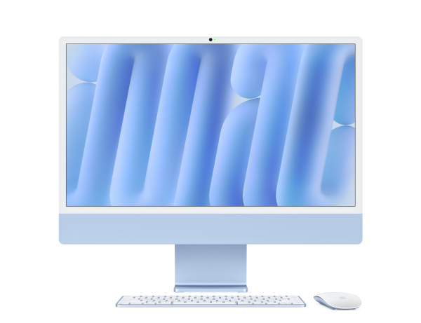 Apple iMac 24" Retina 4,5K, M4 (8C CPU, 8C GPU, 2024), 16GB, 256GB SSD, Blue (синий)