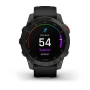 Мультиспортивные часы Garmin Epix (Gen 2) Sapphire титановый черный DLC