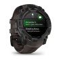 Мультиспортивные часы Garmin INSTINCT 3 AMOLED Black Charcoal Band, 50 mm