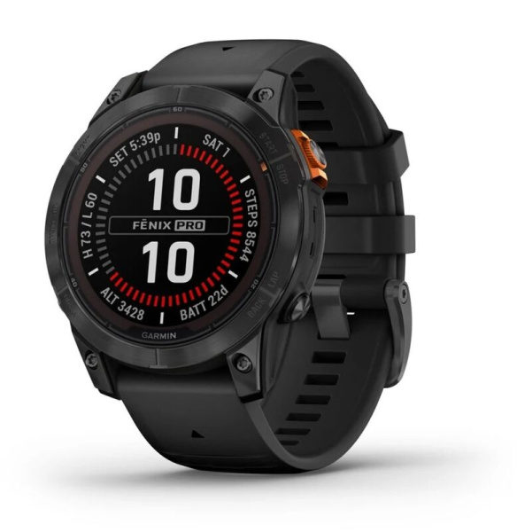 Мультиспортивные часы Garmin Fenix 7 Pro Solar Slate Gray