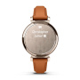 Умные часы Garmin Lily 2 Cream Gold Case with Tan Leather Band