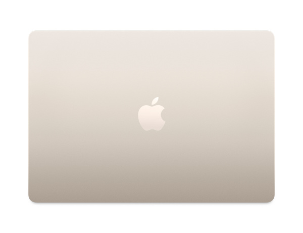 Apple MacBook Air 15" (M4, 10C CPU, 10C GPU, 2025), 16 ГБ, 512 ГБ SSD, Starlight («сияющая звезда»)