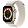 Apple Watch Ultra, 49 мм, Starlight Alpine Loop, размер M