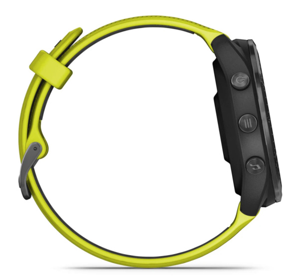 Фото Мультиспортивные часы Garmin ForeRunner 965 Carbon Gray Amp Yellow band 