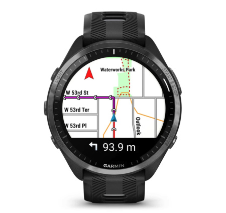 Фото Мультиспортивные часы Garmin ForeRunner 965 Carbon Gray