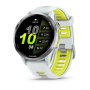 Мультиспортивные часы Garmin Forerunner 970 Titanium Whitestone with Amp Yellow Band