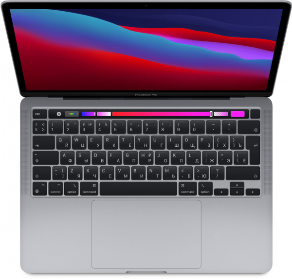 Apple MacBook Pro 13" (M1, 8C CPU, 8C GPU, 2021), 8 ГБ, 256 ГБ SSD, Gray («серый космос»)