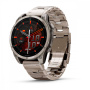 Умные часы Garmin Fenix 8, 47 мм, Amoled Sapphire Titanium Band,Graphite Silicone Band