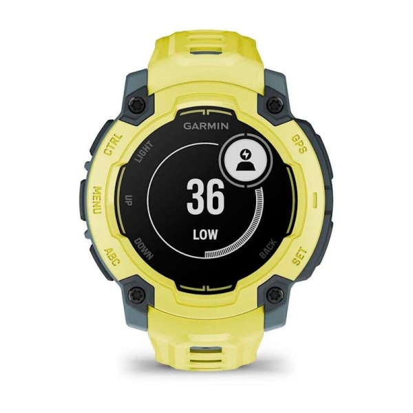 Мультиспортивные часы Garmin INSTINCT E Electric Lime, 45 mm