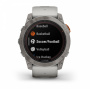 Мультиспортивные часы Garmin Fenix 7X Pro Sapphire Solar Fog Gray