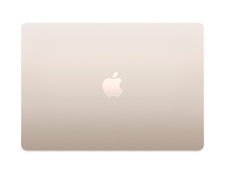 Apple MacBook Air 15" (M4, 10C CPU, 10C GPU, 2025), 16 ГБ, 256 ГБ SSD, Starlight («сияющая звезда»)