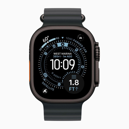  Apple Watch Ultra 3, 49mm, Black, Black Ocean Band фото