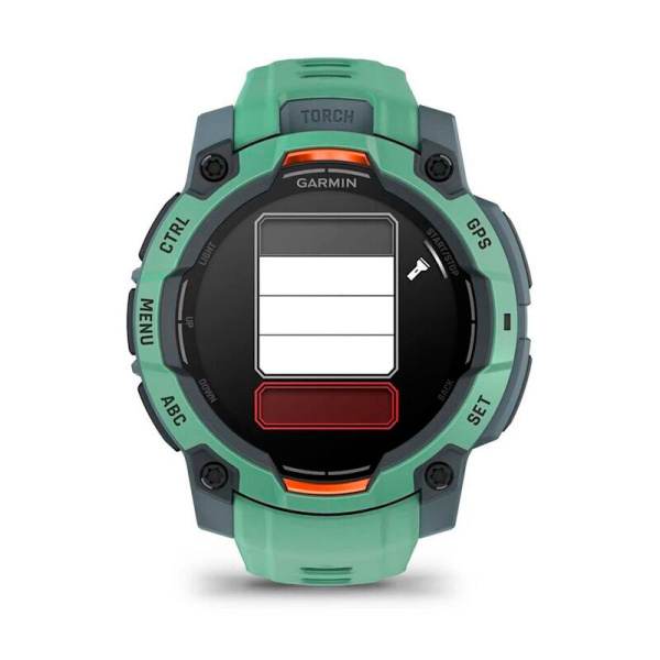 Мультиспортивные часы Garmin INSTINCT 3 AMOLED Neo Tropic, 45 mm
