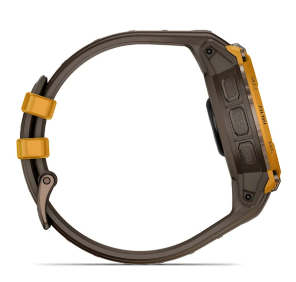 фотоМультиспортивные часы Garmin Instinct Crossover AMOLED Bronze/Sunburst