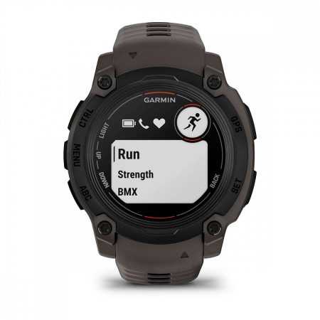 Мультиспортивные часы Garmin INSTINCT E Black Charcoal Band, 40 mm