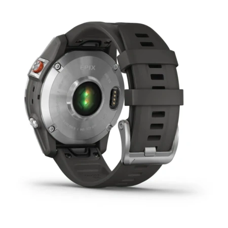 Мультиспортивные часы Garmin Epix (Gen 2) серый стальной