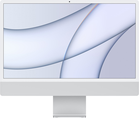 Apple iMac 24" Retina 4K, M1 (8C CPU, 8C GPU), 16 ГБ, 512 ГБ SSD, Silver (серебристый)