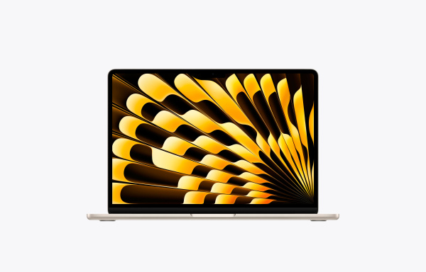 Фото Apple MacBook Air 13" (M5, 10C CPU, 10C GPU, 2026), 32 ГБ, 4 ТБ SSD, Starlight (сияющая звезда)