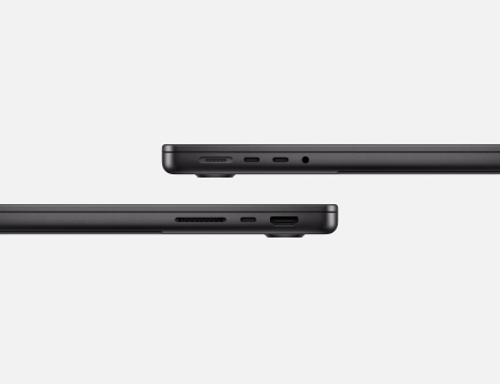 Фото Apple MacBook Pro 14" (M4 Max, 16C CPU, 40C GPU, 2024) 64ГБ, 2ТБ SSD, Space Black (космический черный)