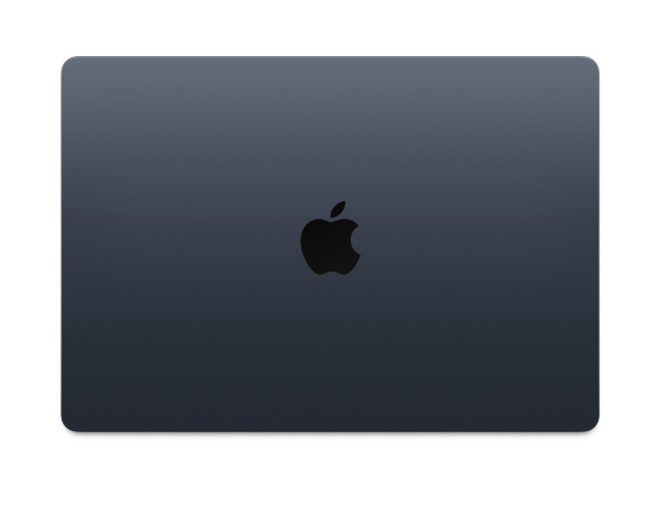 Apple MacBook Air 15" (M3, 8C CPU/10C GPU, 2024), 8 ГБ, 256 ГБ SSD, Midnight (полуночный черный)