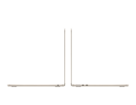 Apple MacBook Air 13" (M3, 8C CPU, 10C GPU, 2024), 24 ГБ, 512 ГБ SSD, Starlight («сияющая звезда»)
