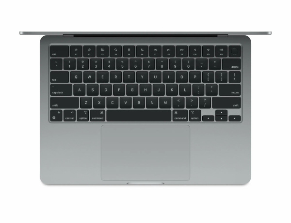 Apple MacBook Air 13" (M3, 8C CPU, 10C GPU, 2024), 8 ГБ, 512 ГБ SSD, Space Gray (серый космос)