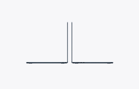 Фото Apple MacBook Air 15" (M5, 10C CPU, 10C GPU, 2026), 24 ГБ, 4 ТБ SSD, Midnight (Полуночный черный)