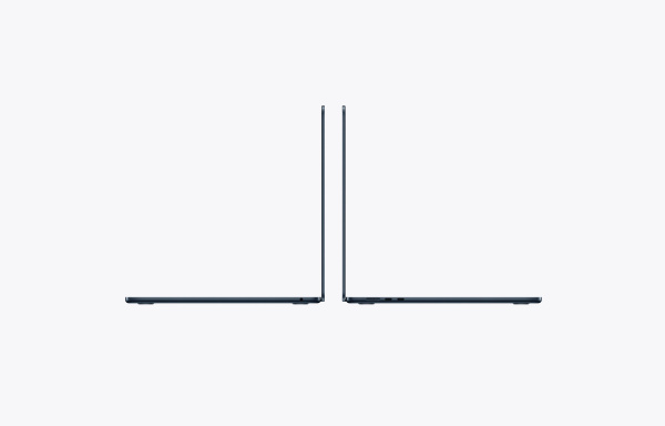 Фото Apple MacBook Air 15" (M5, 10C CPU, 10C GPU, 2026), 32 ГБ, 1 ТБ SSD, Midnight (Полуночный черный)