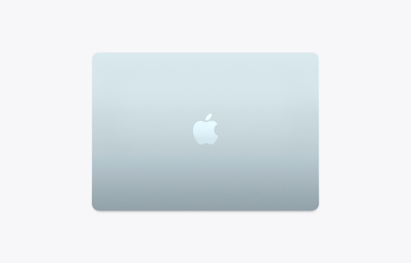 Фото Apple MacBook Air 15" (M5, 10C CPU, 10C GPU, 2026), 16 ГБ, 512 ГБ SSD, Sky Blue (небесно-голубой)